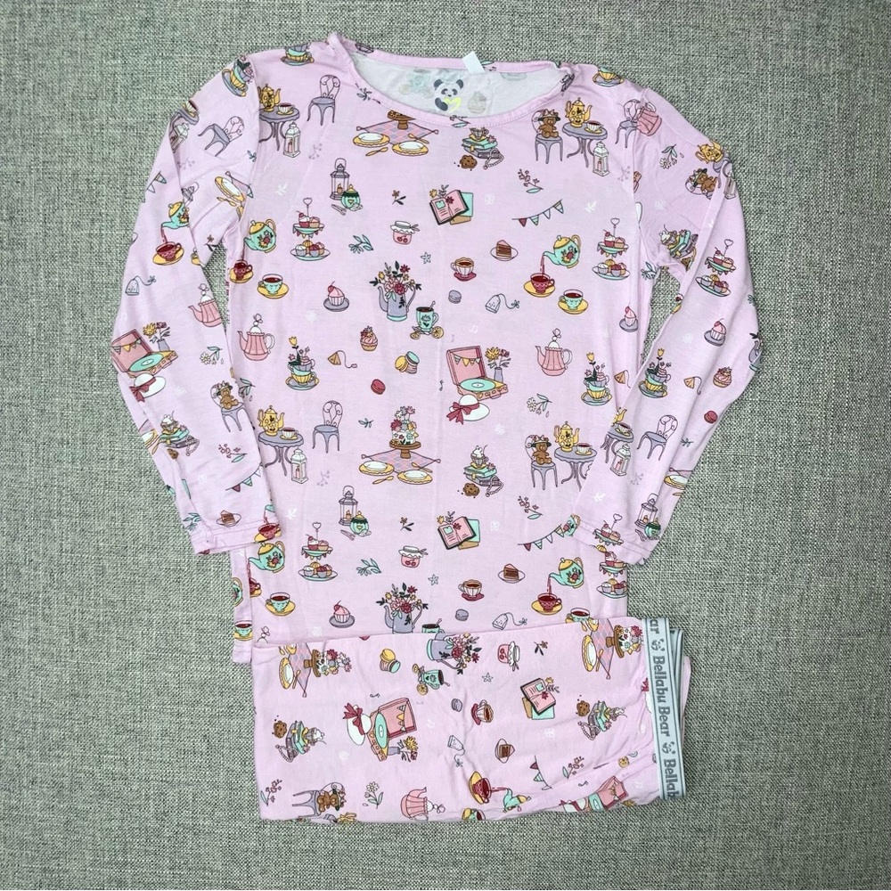 Bellabu Bear size 9/10 bamboo pjs NWOT (new without tags)